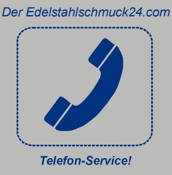Edelstahlschmuck24.com - Telefon Service
