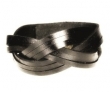 Breites Natur-Lederarmband, ESL 103