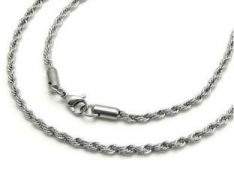 Kordelkette aus Edelstahl, ESH 020