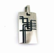 Design-Edelstahlanh�nger, ESA 096.