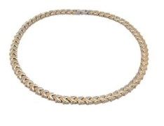Edelstahl-Collier mit Magneten, ESMH 004